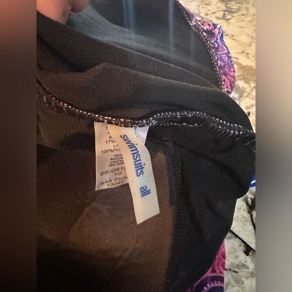 NWT Swimsuit For All Twist Front Maillot One Piece Women Size 10 - Picture 11 of 14